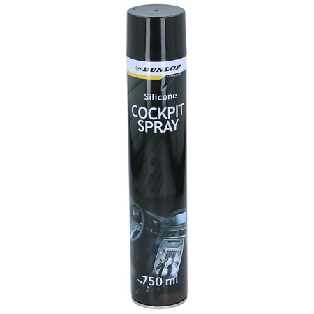 SPRAY NABŁYSZCZAJĄCY DO CZYSZCZENIA KOKPITU, Środek Bezzapachowy, Dunlop 750ml