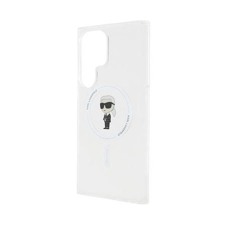 Karl Lagerfeld IML Ikonik MagSafe - pouzdro pro Samsung Galaxy S24 Ultra (průhledné)