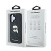 Karl Lagerfeld Monogram Karl Head Pin - Etui iPhone 16 (noir)