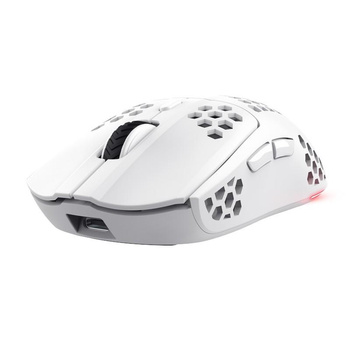 Trust GXT 929W Helox - Bezdrátová optická myš pro hráče 4800 DPI a RGB (bílá)
