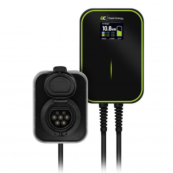 Green Cell - Wallbox GC EV PowerBox 22kW nabíječka se zásuvkou typu 2 pro nabíjení elektromobilů a plug-in hybridů