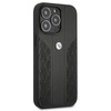 BMW Leather Curve Perforate HC - Etui iPhone 13 Pro (czarny)
