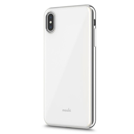 Moshi iGlaze - Coque pour iPhone Xs Max (blanc nacré)