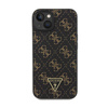 Guess 4G Triangle Metal Logo - iPhone 15 Plus Tasche (schwarz)