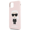 Karl Lagerfeld Fullbody Silicone Iconic - iPhone 11 Pro Max Case (Pink)