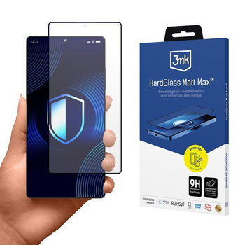 3mk HardGlass Matt Max - Mattes gehärtetes Glas für Samsung Galaxy S25 Ultra
