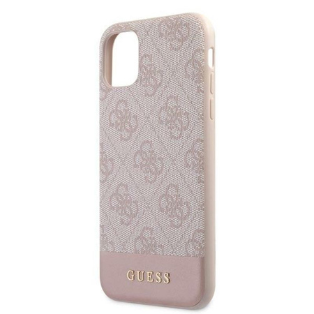 Guess 4G Bottom Stripe Collection - iPhone 11 Case (pink)