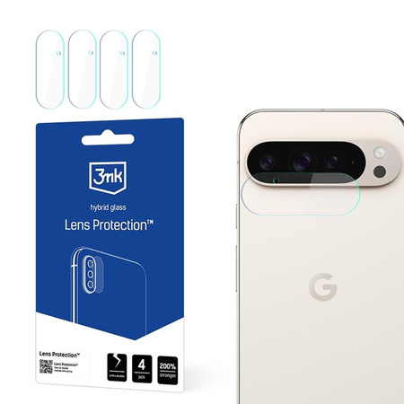 3mk Objektivschutz - Google Pixel 9 Pro XL Kameraobjektivglas (4 Sets)
