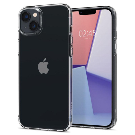 Spigen Liquid Crystal - Coque pour iPhone 15 Plus / iPhone 14 Plus (Transparent)