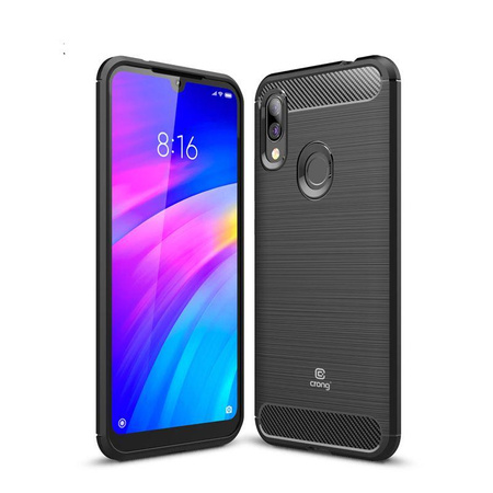 Crong Soft Armour Cover - Etui Xiaomi Redmi 7 (czarny)