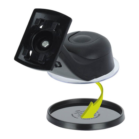 iGrip Universal Smart Grip'R Kit - Support de voiture universel pour les smartphones avec une large gamme d'accessoires. 50 - 75 mm / H. 103 - 127 mm