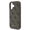 Guess 4G Classic - pouzdro pro iPhone 16 (hnědé)
