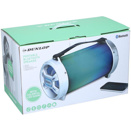 Dunlop - Bluetooth přenosný reproduktor 20W LED
