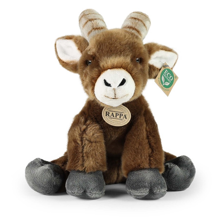 Rappa - Peluche realistico Pecora Bighorn Capra seduta 28 cm Eco-Friendly