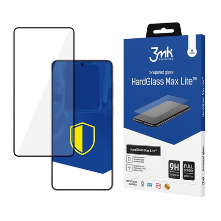 3mk HardGlass Max Lite - Tvrzené sklo pro Samsung Galaxy S25 Edge