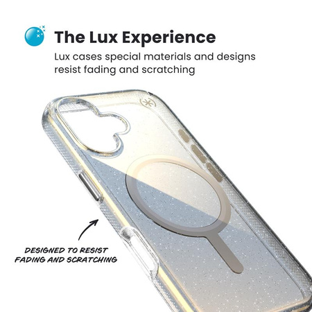 ETUI MAGSAFE PANCERNE DO IPHONE 17 Speck BROKATOWE BEZBARWNE CASE