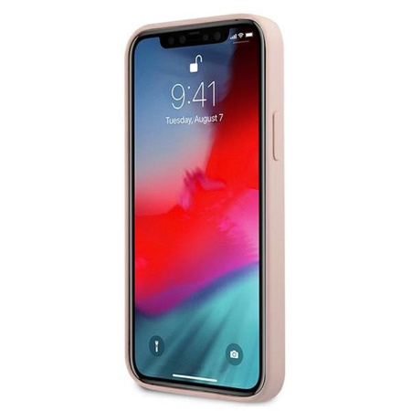 Karl Lagerfeld szilikon Stack Logo - iPhone 12 / iPhone 12 Pro tok (rózsaszín)