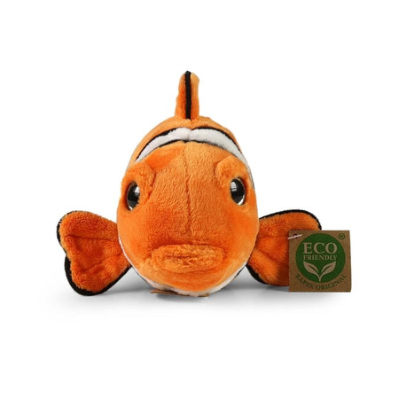 Rappa - Plyšový realistický maskot Ryba klaun Nemo 25 cm Ekologicky šetrný
