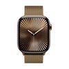 Crong Milano Steel - Rozsdamentes acél szíj Apple Watch 44/45/46/49 mm-es órához (rózsaarany)