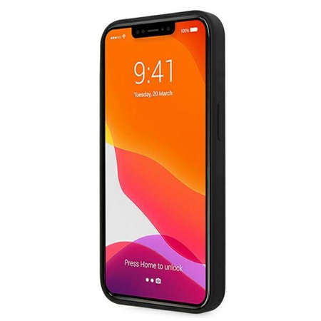 Karl Lagerfeld Silicone Stack Logo - pouzdro pro iPhone 13 mini (černé)