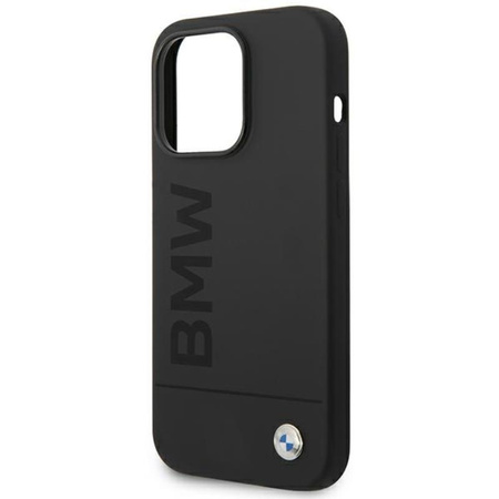 BMW Silicone Signature Logo Magsafe - iPhone 14 Pro Case (noir)