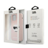 Karl Lagerfeld Choupette Head Silicone - iPhone 12 Pro Max Case (pink)