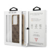 Guess 4G Charms Kollektion - Samsung Galaxy S21 Ultra Tasche (braun)