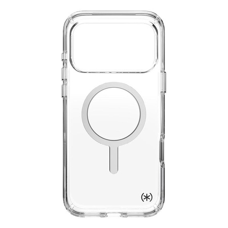 Speck Presidio Perfect Clear MagSafe - Hülle iPhone 17 Pro Max (Clear / Silver)