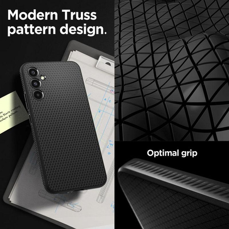 Spigen Liquid Air - Case for Samsung Galaxy A34 5G (Matte Black)