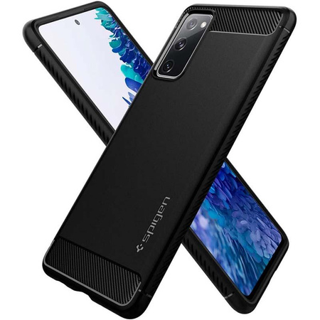 Spigen Rugged Armor - Gehäuse für Samsung Galaxy S20 FE (Schwarz)