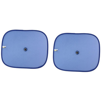Dunlop - Sun visor for car side windows 36x44 cm 2 pcs. (blue)