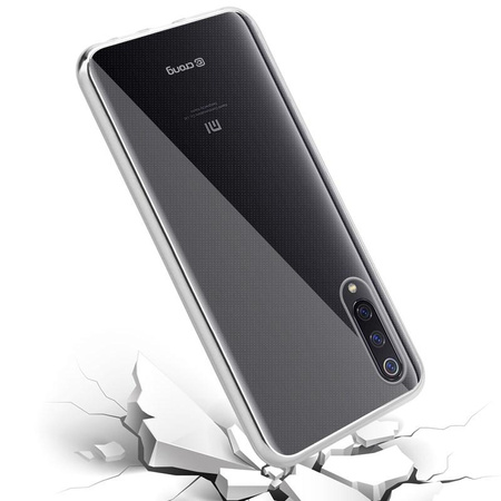 Crong Crystal Slim Cover - Xiaomi Mi 9 tok (átlátszó)