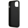 Guess Saffiano Triangle Logo Case - Coque iPhone 13 (argent)
