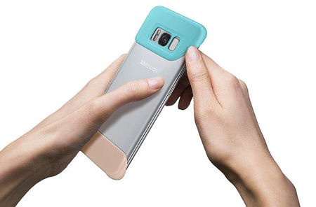Samsung 2-dílný kryt - pouzdro pro Samsung Galaxy S8 (mátová/hnědá)