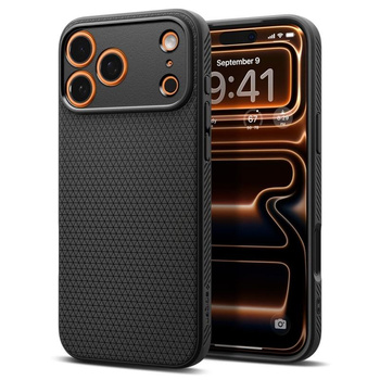 ETUI DO IPHONE 17 PRO MAX SPIGEN LIQUID AIR ORYGINALNE CZARNE PLECKI CASE