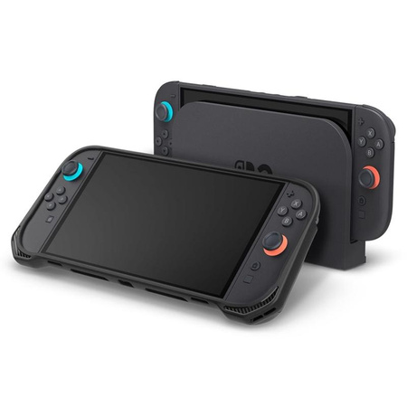 Spigen Rugged Armor - tok Nintendo Switch 2 készülékhez (matt fekete)
