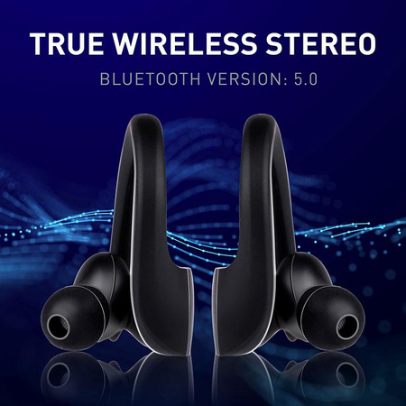 Grundig - Słuchawki sportowe bezprzewodowe Bluetooth TWS