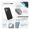 Speck Presidio2 Grip - Samsung Galaxy S24 Case (Black/Slate Grey/White)