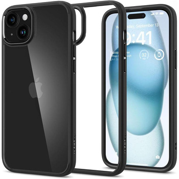 Spigen Ultra Hybrid - pouzdro pro iPhone 15 (matně černé)