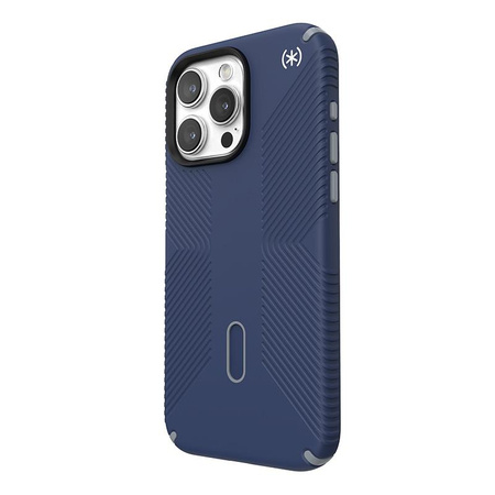 Speck Presidio2 Grip ClickLock & MagSafe - Etui iPhone 15 Pro Max (Coastal Blue / Dust Grey)