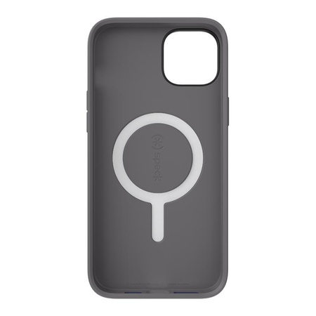 Speck CandyShell Pro + MagSafe - iPhone 14 Plus Case with MICROBAN Coating (Prussian Blue / Cloudy Grey)