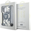 Guess Palm Trees Triangle Pearl Strap MagSafe - tok iPhone 16 Pro Max készülékhez (fekete)