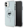 Karl Lagerfeld IML Metal Choupette Head MagSafe - Pouzdro na iPhone 11 (bílá)