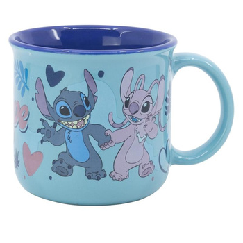 Disney Stitch – Keramiktasse in einer Geschenkbox aus der Stitch & Angel Kollektion, 355 ml