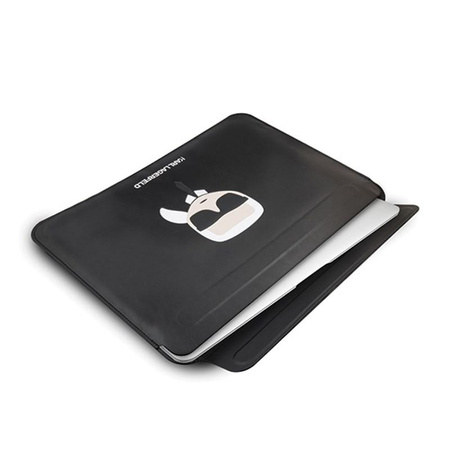 Karl Lagerfeld Ikonik Sleeve - pouzdro pro Macbook Pro / Air 13" / notebook 13" (černé)