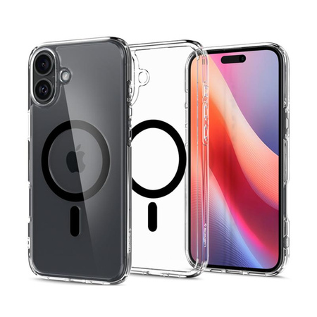 Spigen Ultra Hybrid MagSafe - pouzdro pro iPhone 16 Plus (černé)