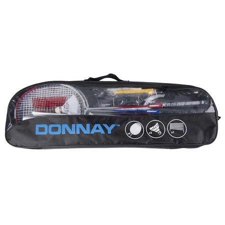 Donnay - Badmintonset, 9-teilig