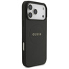 ETUI DO IPHONE 17 PRO MAX do MAGSAFE GUESS CZARNE SKÓRZANE MAGNETYCZNE