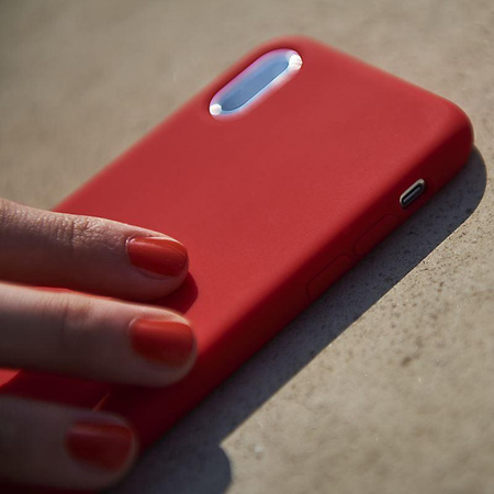 PURO ICON Cover - Coque iPhone Xs / X (rouge)