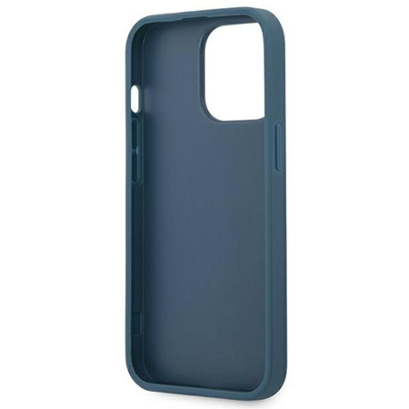 Guess 4G Printed Stripe - pouzdro pro iPhone 13 Pro (modré)